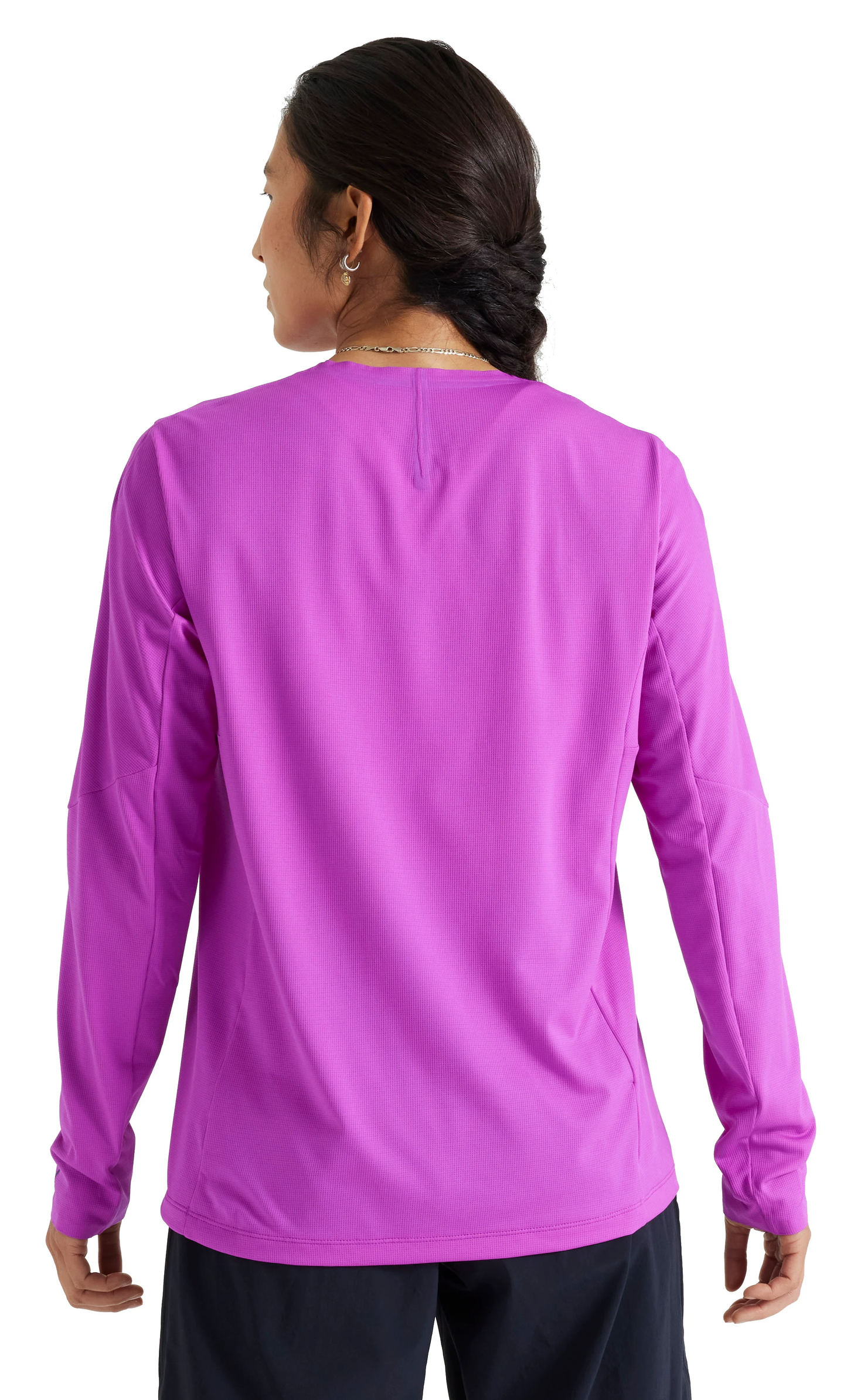 GRAVITY TRAINING JERSEY LS WMN Purple Orchid L