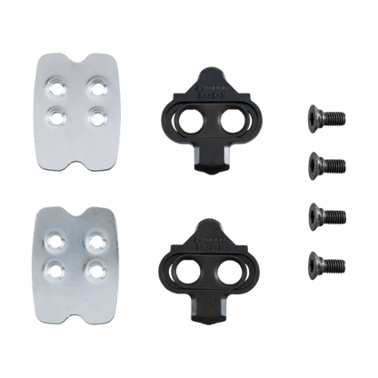 SM-SH51 SPD CLEAT SET (PAIR) SINGLE RELEASE W/O CLEAT NUT