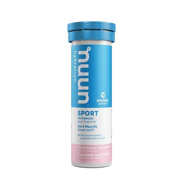 Nuun Sport Hydration Tablets, Strawberry Lemonade,