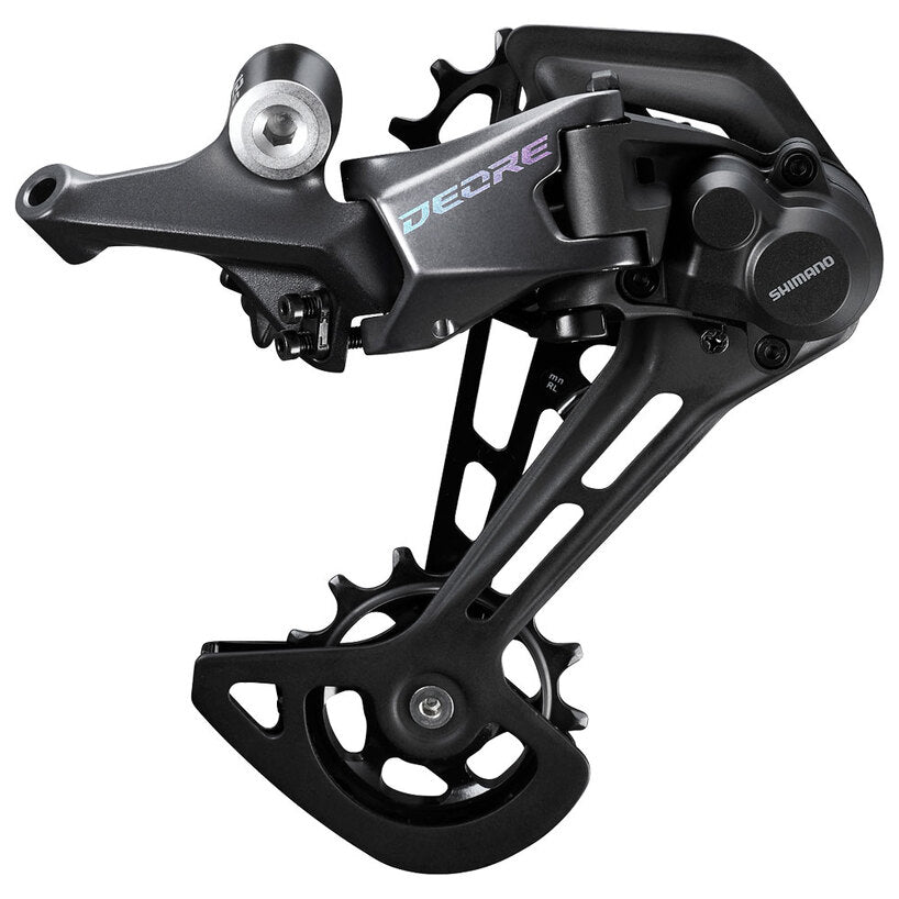 Shimano, RD-M6100, Rear Derailleur, Speed: 12, Cage: SGS, Black