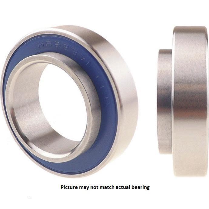 ENDURO BEARING MR 22378-E ABEC-3 Steel Bearing /each (22x37x8/11.5mm, 22mm SRAM BB, Non-drive side)