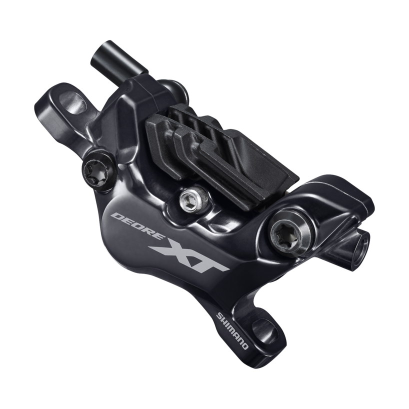 Shimano, XT BR-M8120, MTB Hydraulic Disc Brake Caliper, Front or Rear, Post mount